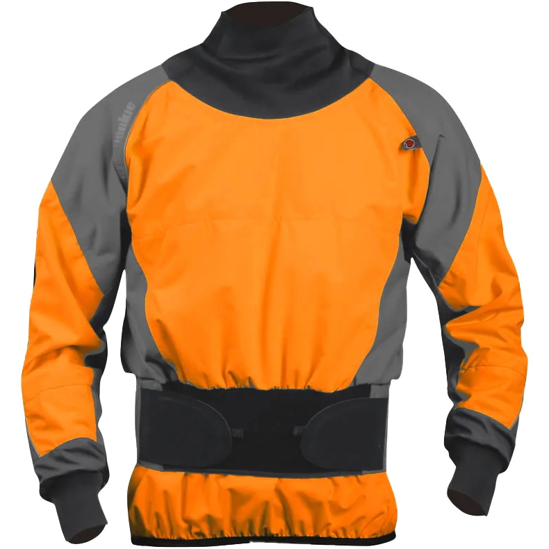 2026 Nookie Rush White Water Jacket JA20 - Orange / Charcoal Grey
